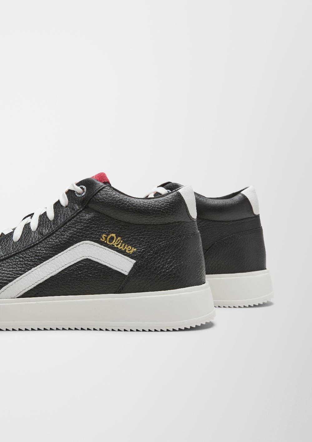 S.Oliver Leder-Sneaker mit Kontrast-Details 2025