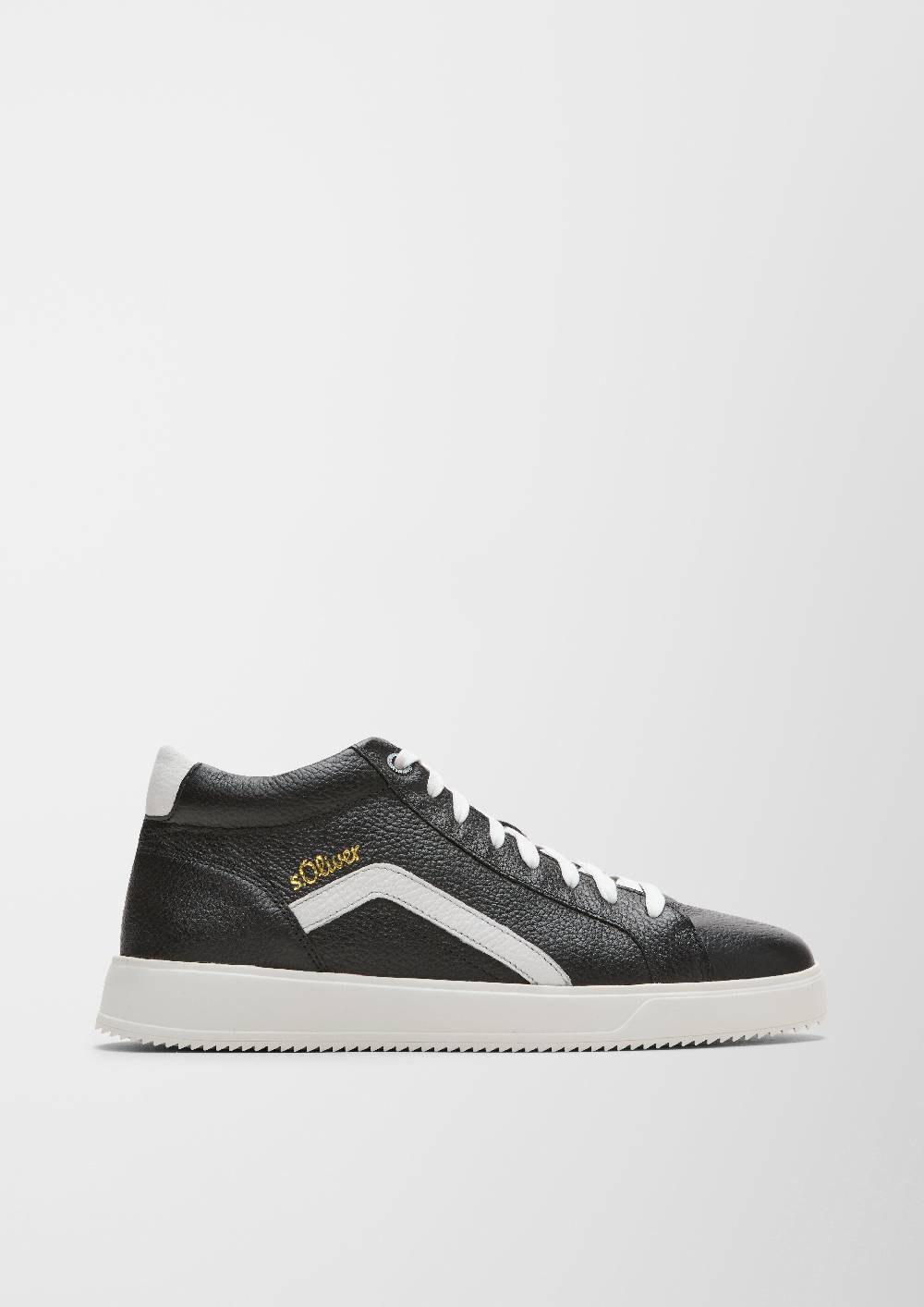 S.Oliver Leder-Sneaker mit Kontrast-Details 2025