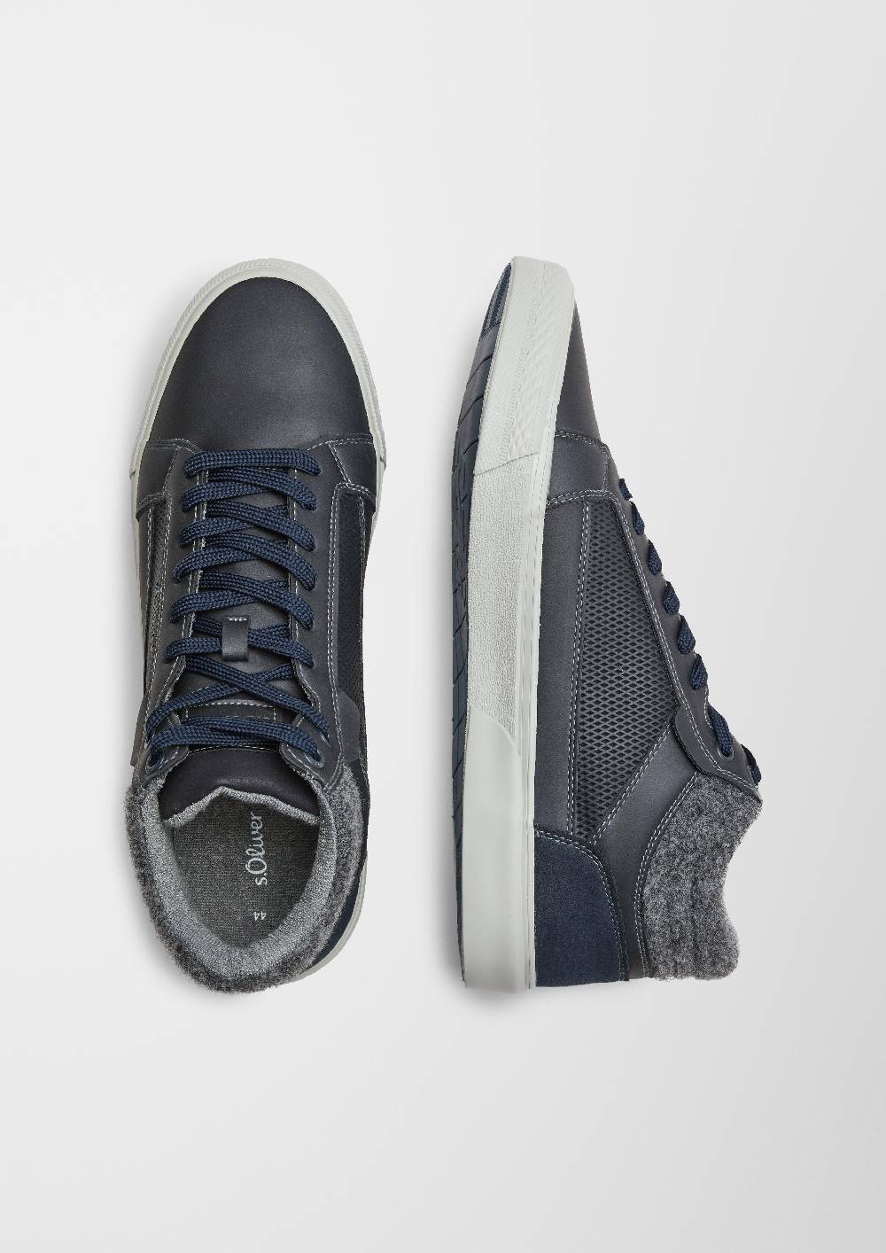 S.Oliver High Sneaker im Materialmix Auslauf
