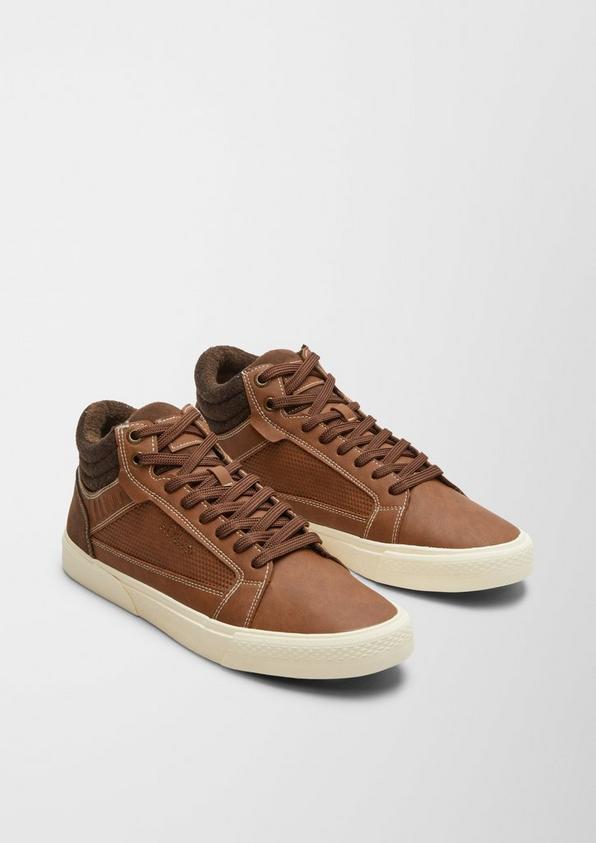 S.Oliver High Sneaker im Materialmix Verkauf