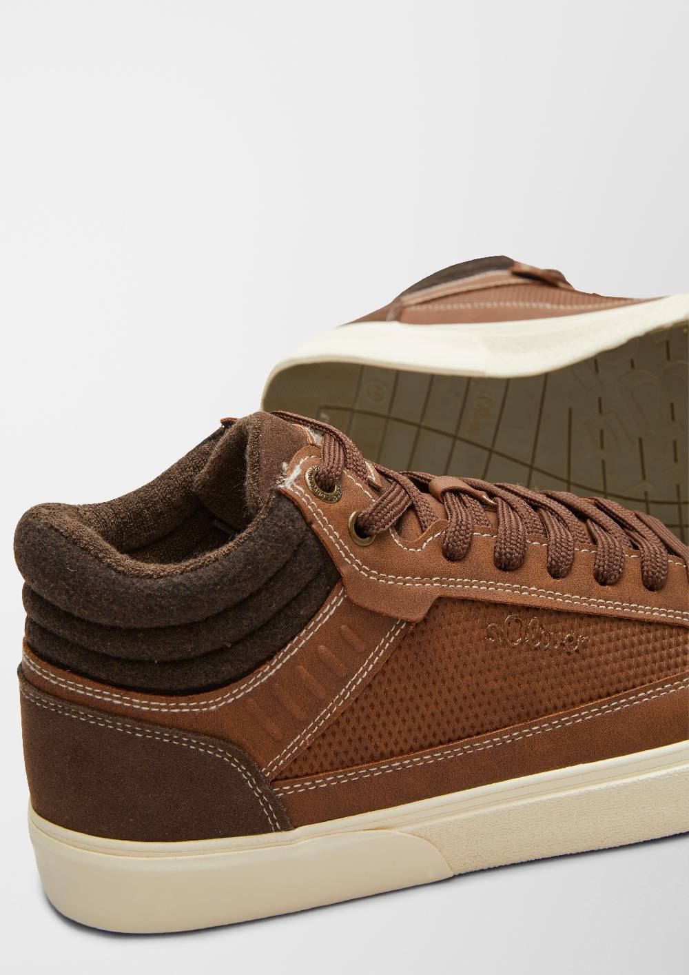 S.Oliver High Sneaker im Materialmix Verkauf