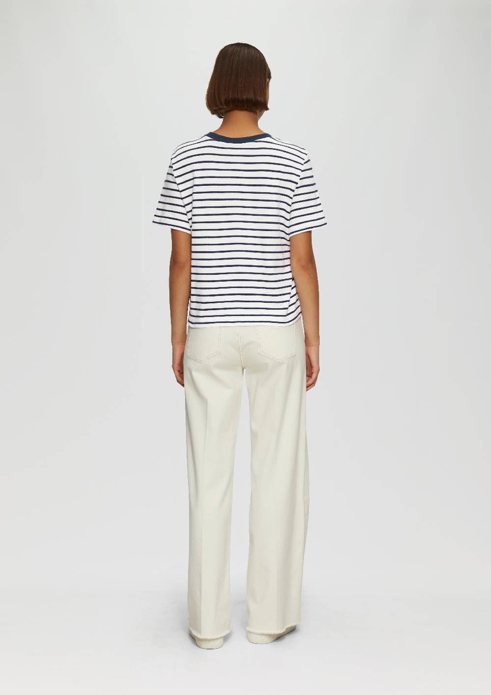 S.Oliver Ringelshirt mit Stickerei Top Angebot