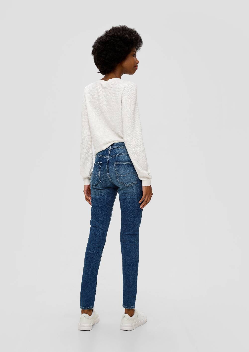 S.Oliver Sadie Jeans / Skinny Fit / Mid Rise / Skinny Leg / Baumwollstretch Online Outlet