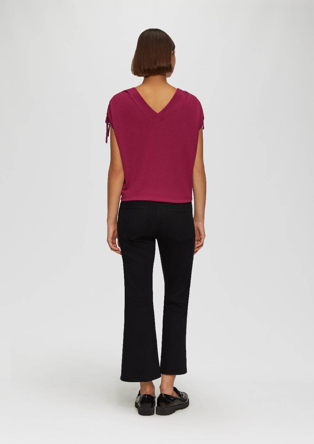 S.Oliver Cropped Jeans / Regular Fit / Mid Rise / Flared Leg Tägliche Deals