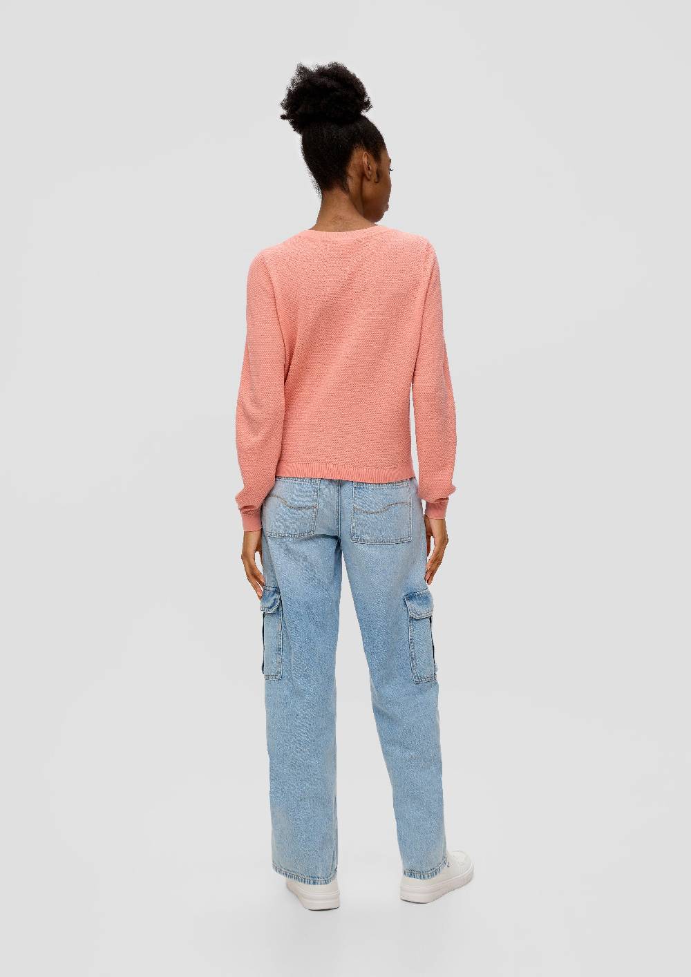 S.Oliver Strickpullover mit Dobby-Struktur Letzte 3 Tage