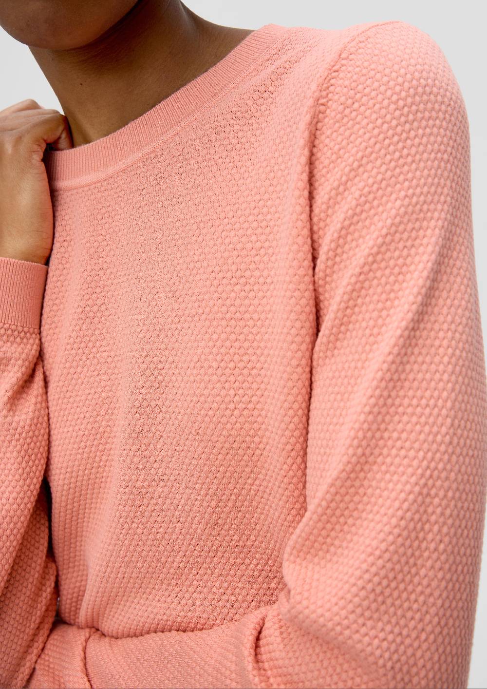 S.Oliver Strickpullover mit Dobby-Struktur Letzte 3 Tage