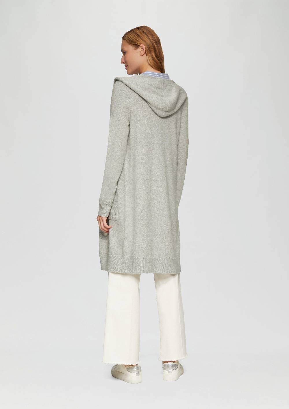 S.Oliver Long-Cardigan mit Kapuze JETZT KAUFEN