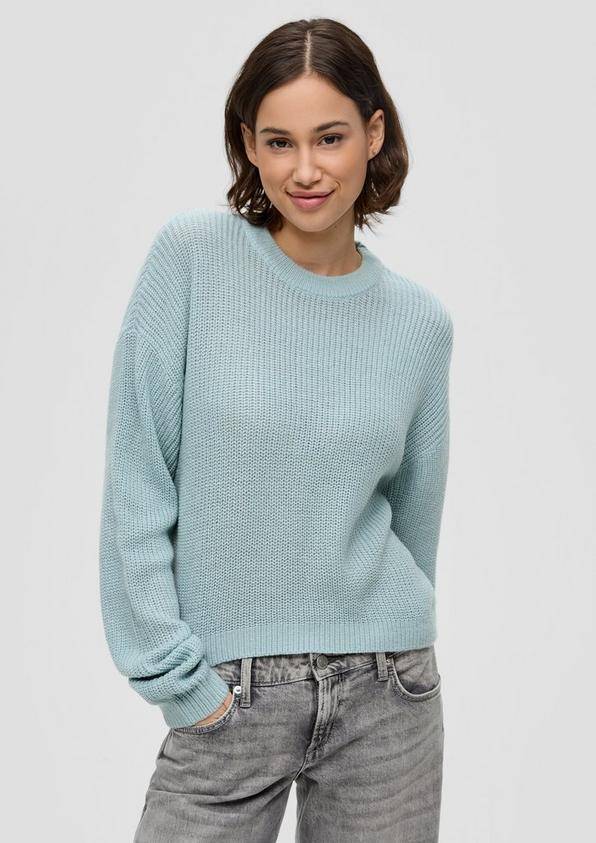 S.Oliver Leichter Sommerstrickpullover im Relaxed Fit Bis zu 60% Rabatt