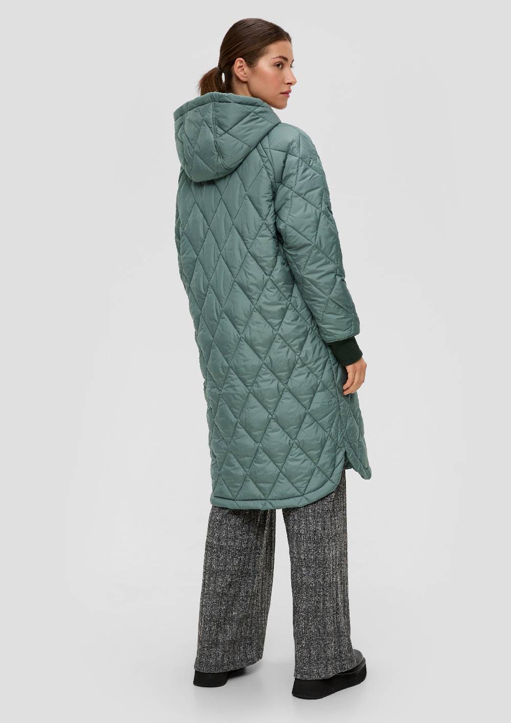 S.Oliver Oversize Mantel mit abgerundetem Saum Bis zu 65% Rabatt