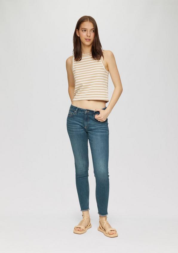 S.Oliver Ankle-Jeans Sadie / Mid Rise / Skinny Leg / Super Stretch Nur noch ein Tag übrig