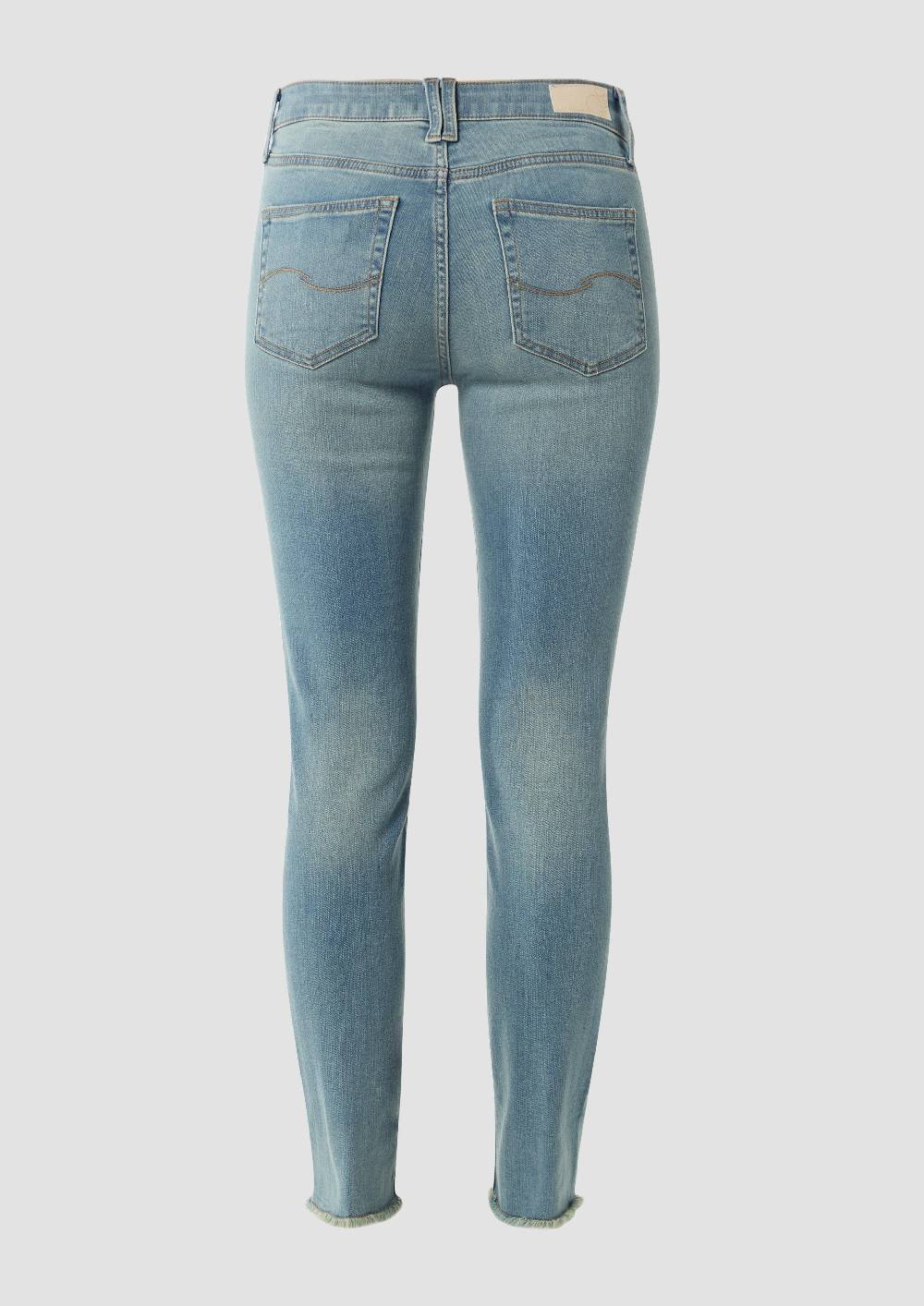 S.Oliver Ankle-Jeans Sadie / Mid Rise / Skinny Leg / Super Stretch Super Rabatt