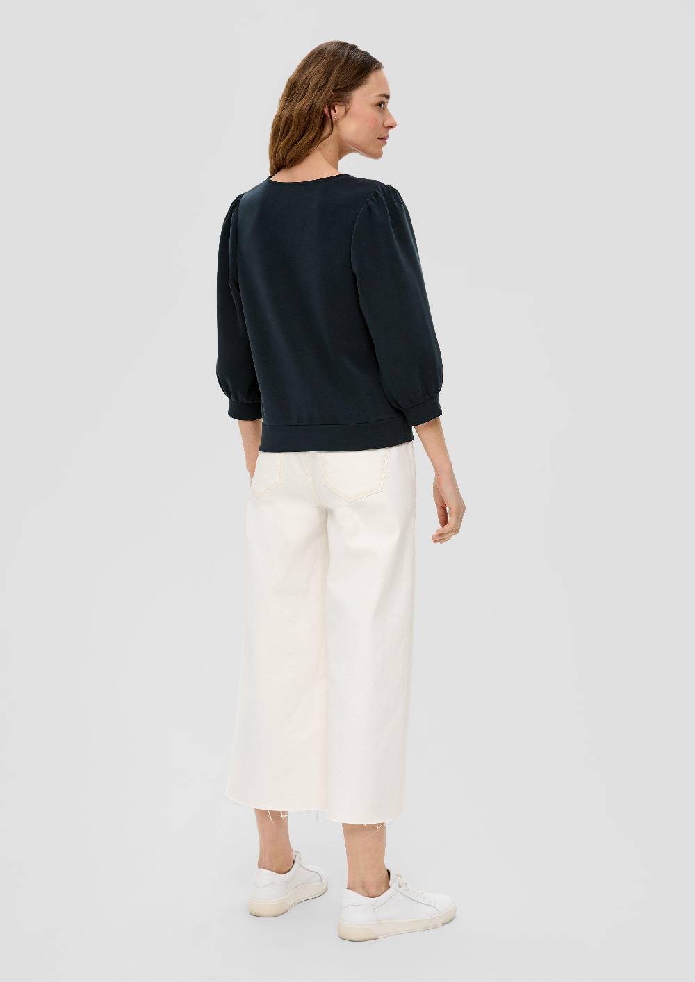 S.Oliver Langarmshirt mit Tunika-Ausschnitt Kostenloser Versand international