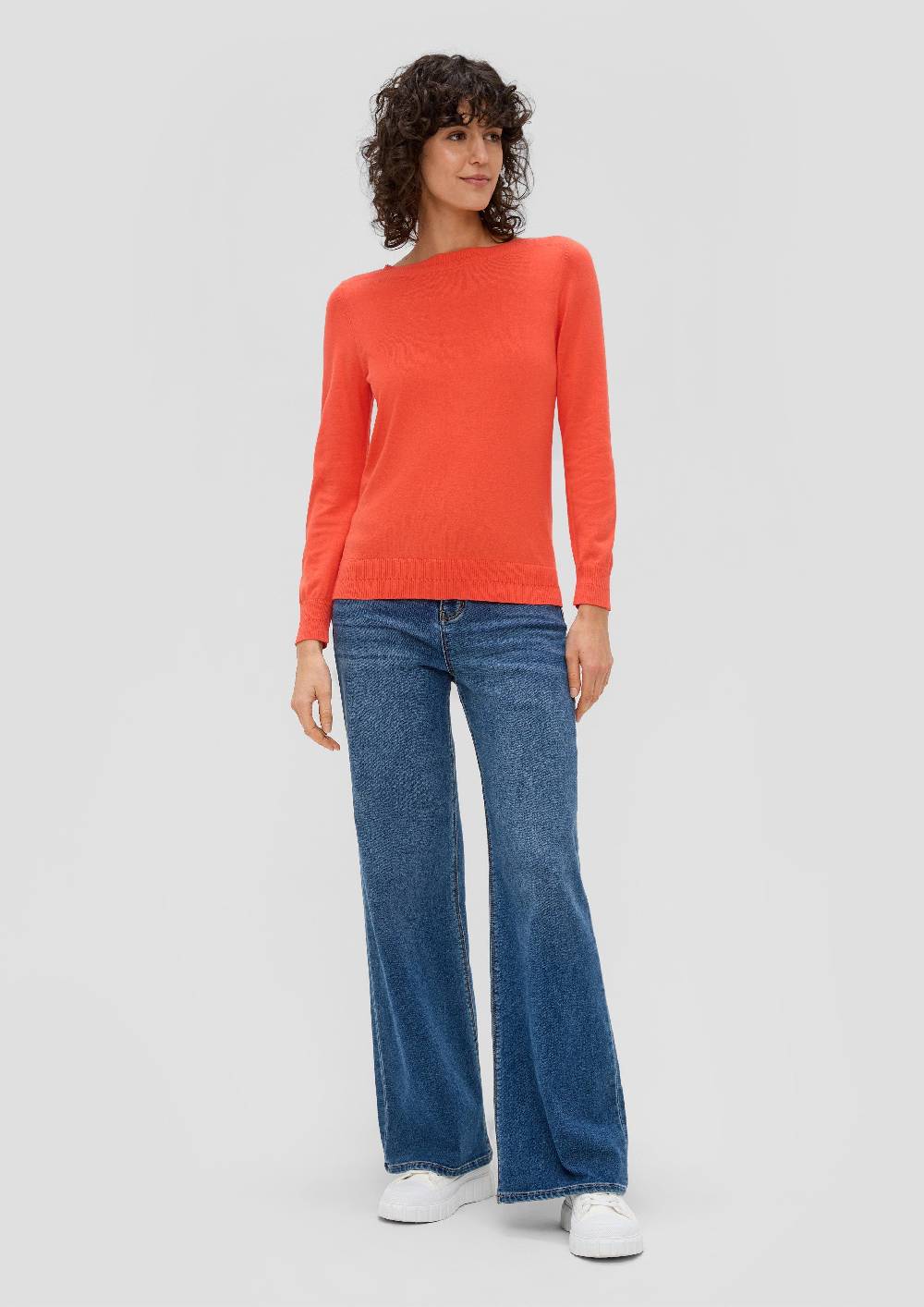 S.Oliver Longsleeve mit U-Boot-Ausschnitt zollfrei