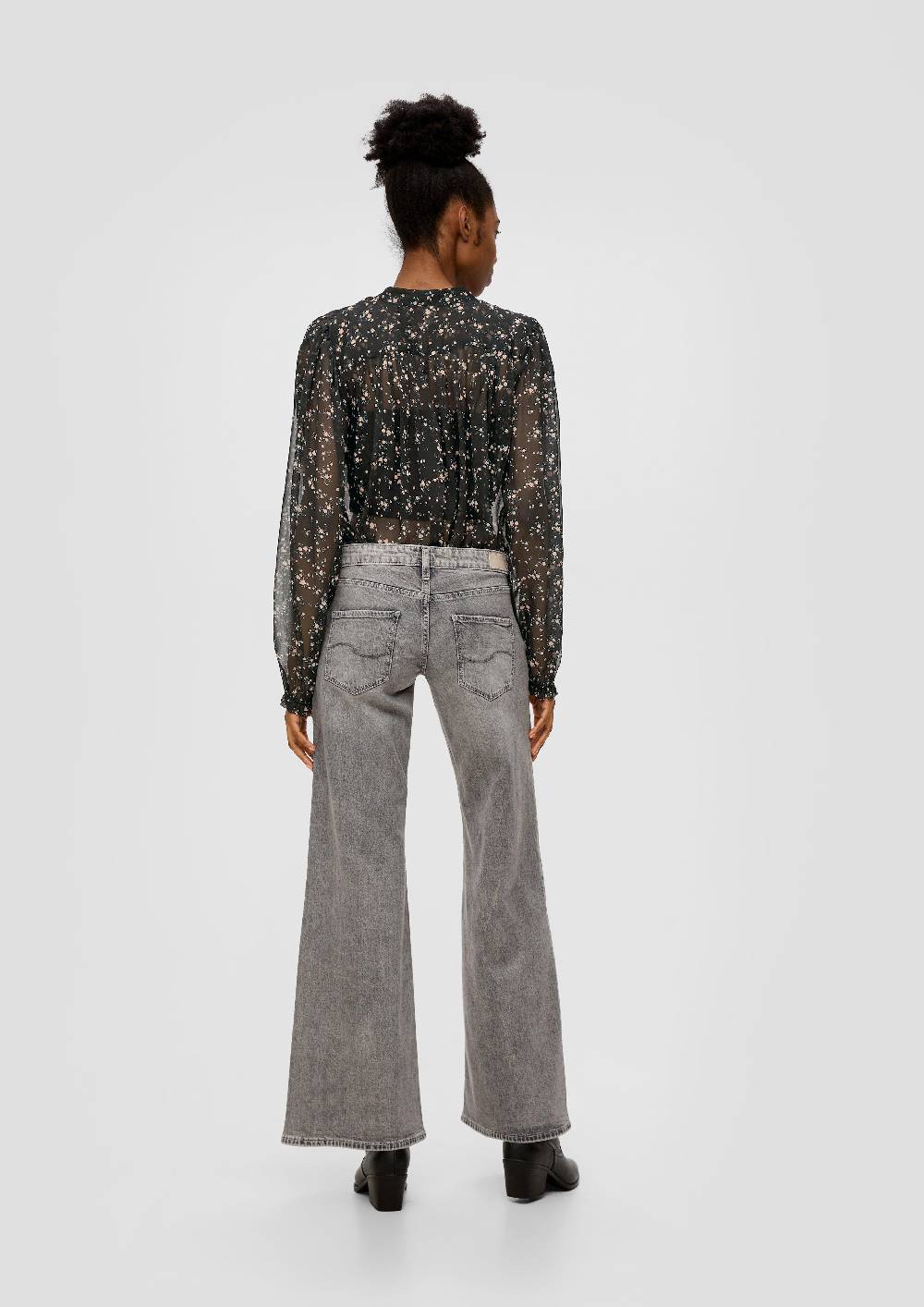 S.Oliver Chiffon-Bluse mit Knöpfen 2025