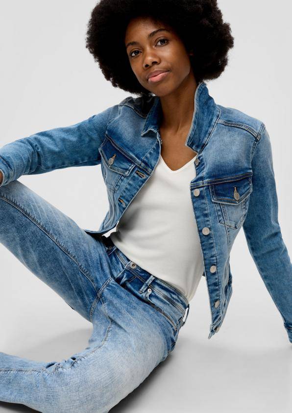 S.Oliver Klassische Jeansjacke Outlet