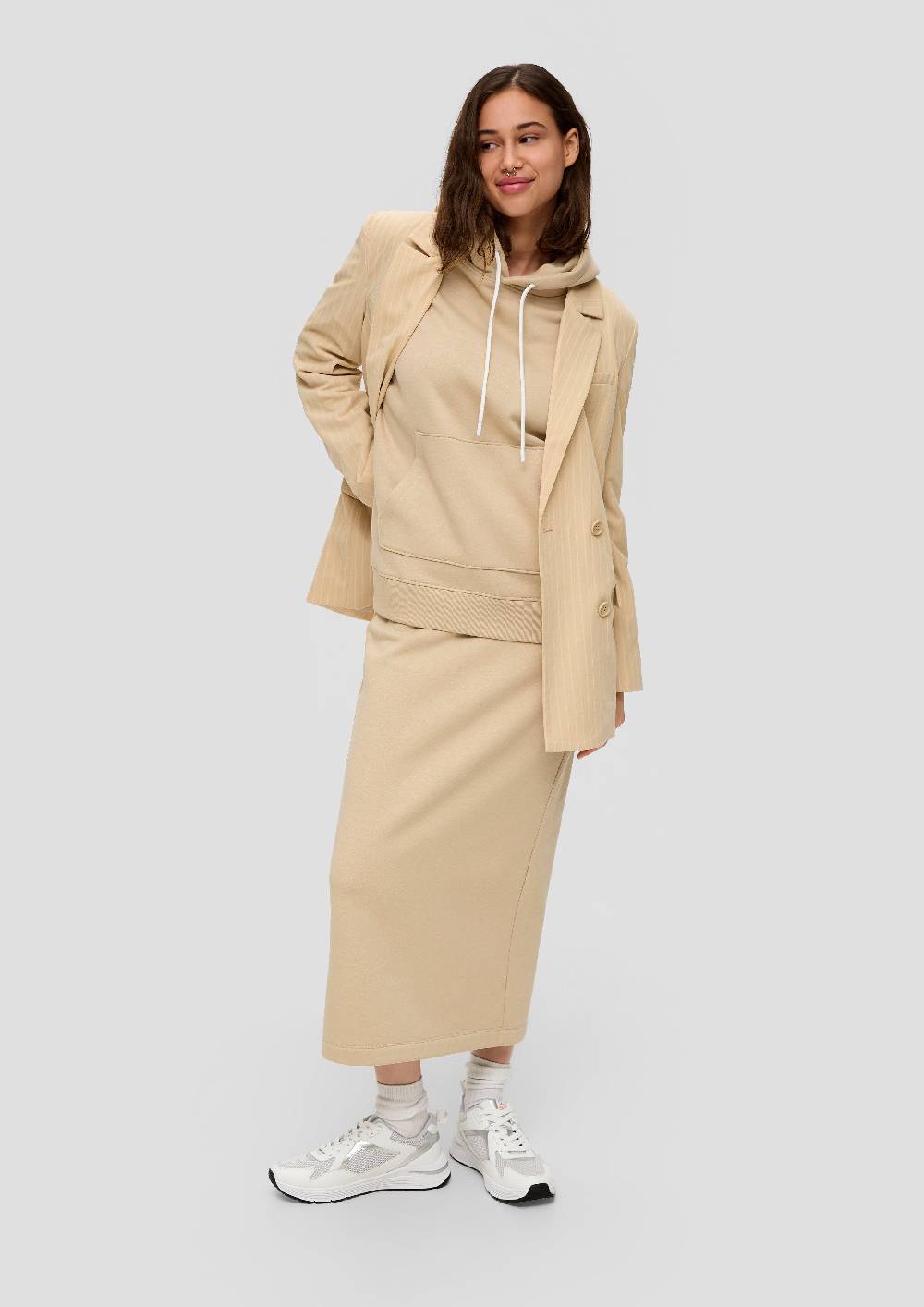 S.Oliver Kapuzensweatshirt im Loose Fit Angebote