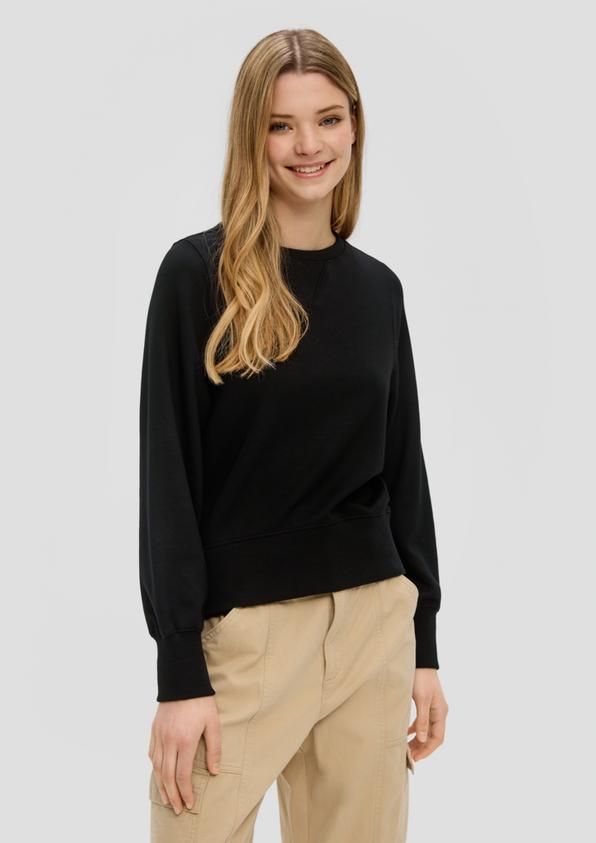 S.Oliver Sweatshirt aus Interlockjersey Hotsell