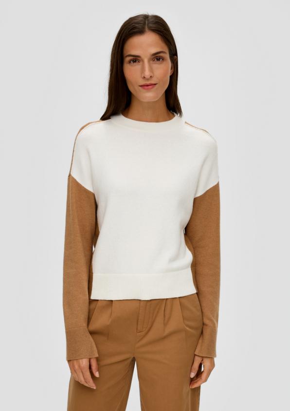 S.Oliver Pullover aus Wollmix im Angebot