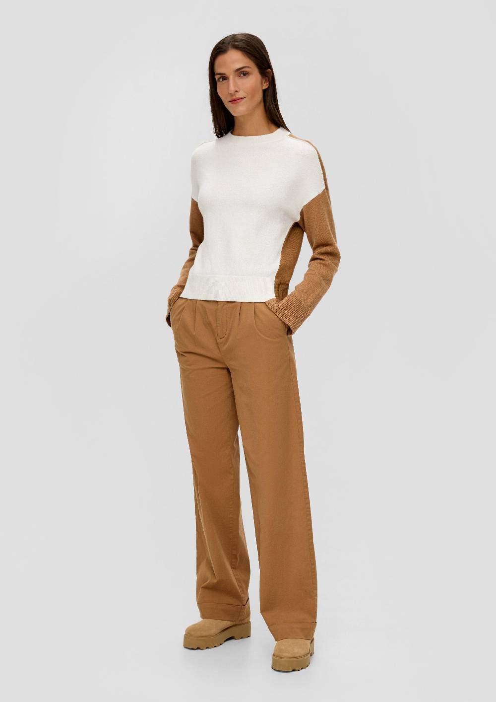 S.Oliver Pullover aus Wollmix im Angebot