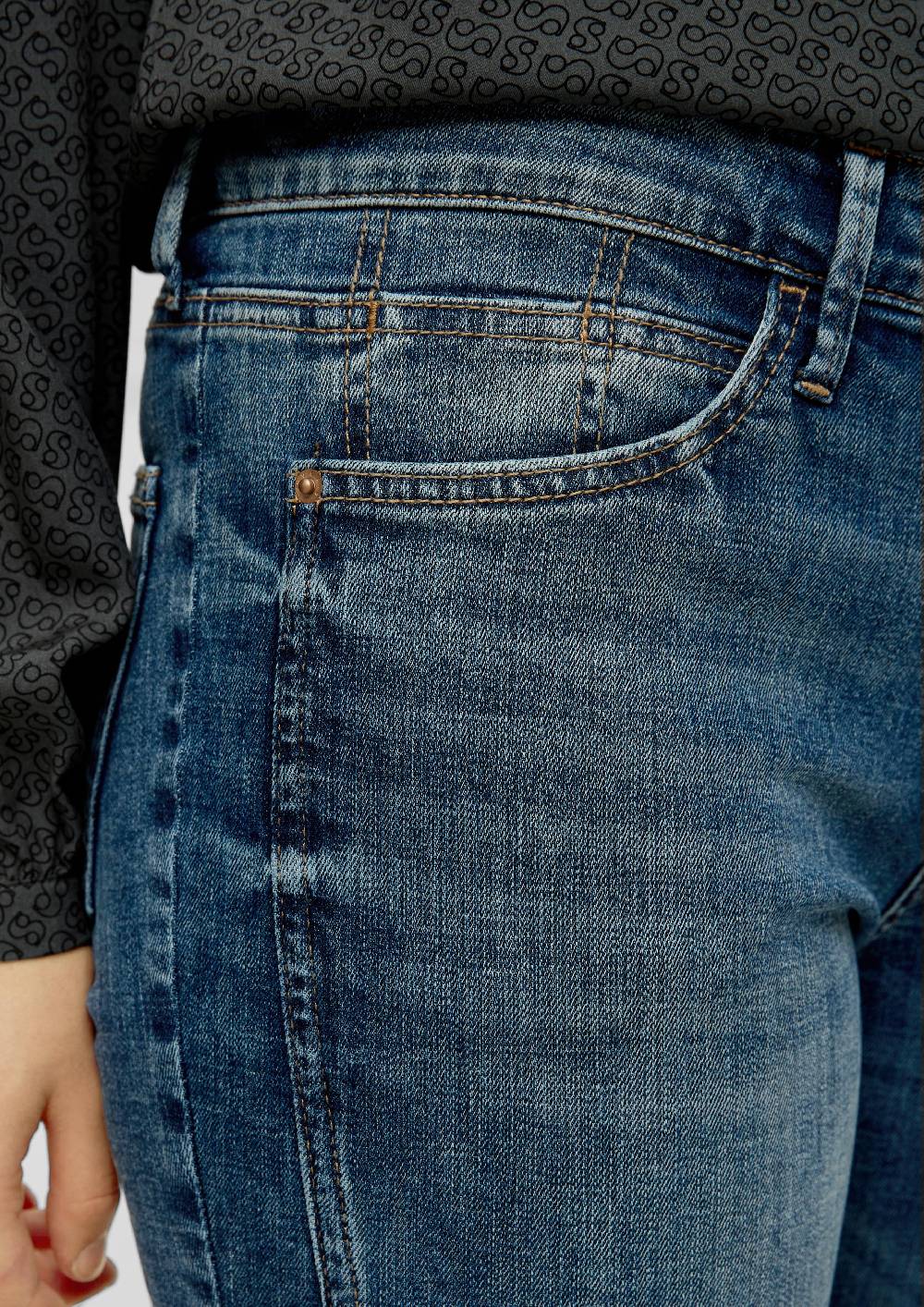 S.Oliver Jeans Betsy / Slim Fit / Mid Rise / Slim Leg Günstiger Verkauf