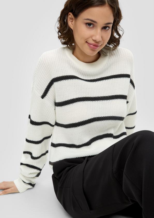 S.Oliver Leichter Sommerstrickpullover im Relaxed Fit Limitierter Zeitrabatt