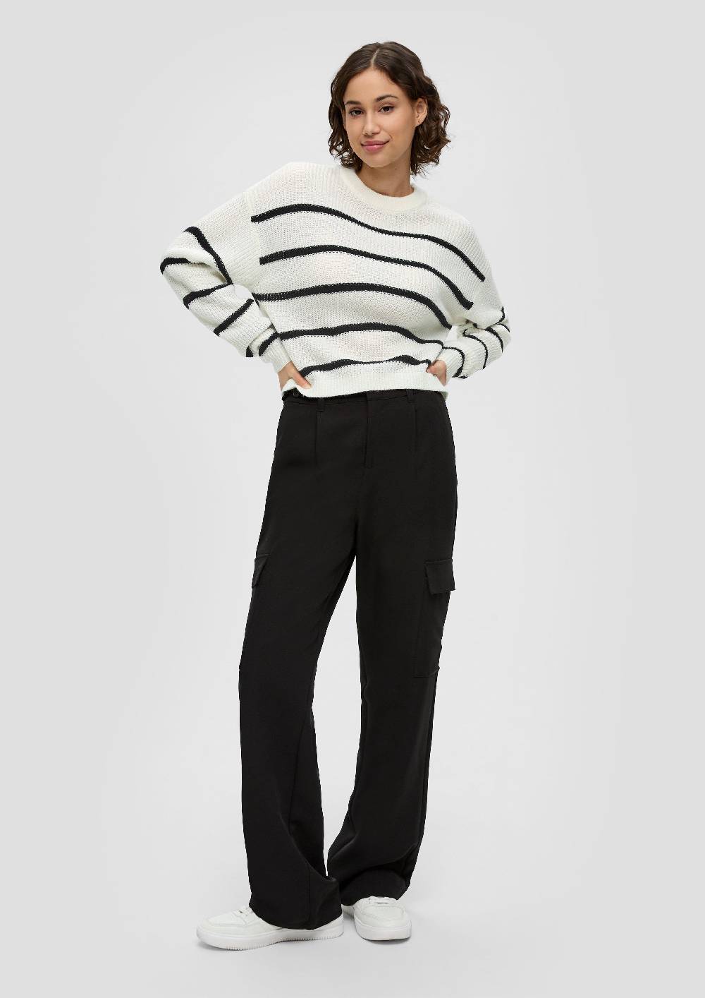 S.Oliver Leichter Sommerstrickpullover im Relaxed Fit Limitierter Zeitrabatt