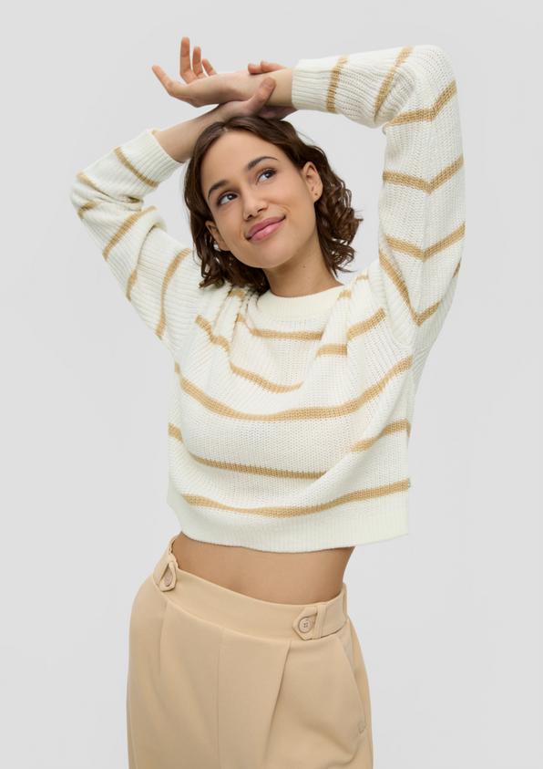 S.Oliver Leichter Sommerstrickpullover im Relaxed Fit Fabrik Onlineshop