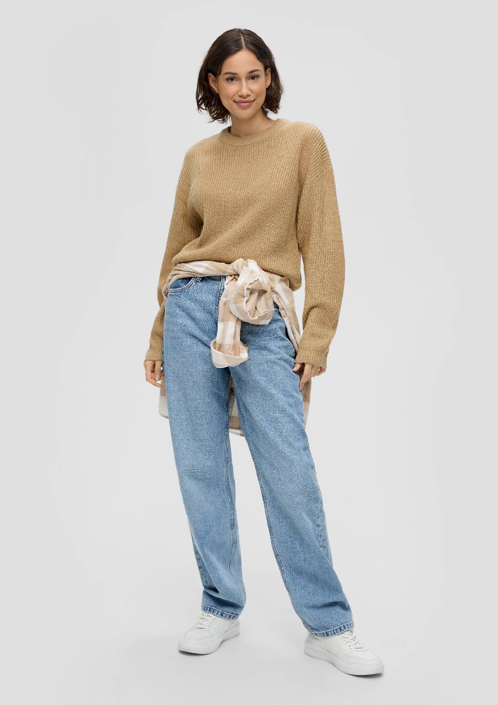 S.Oliver Leichter Sommerstrickpullover im Relaxed Fit Fabrikpreis