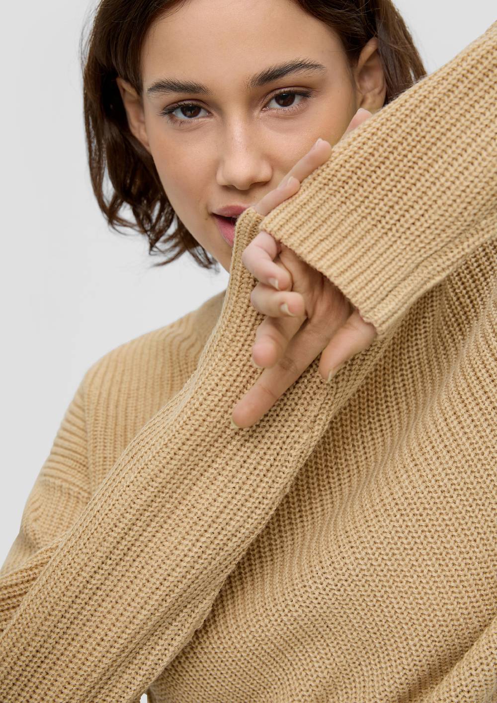 S.Oliver Leichter Sommerstrickpullover im Relaxed Fit Fabrikpreis