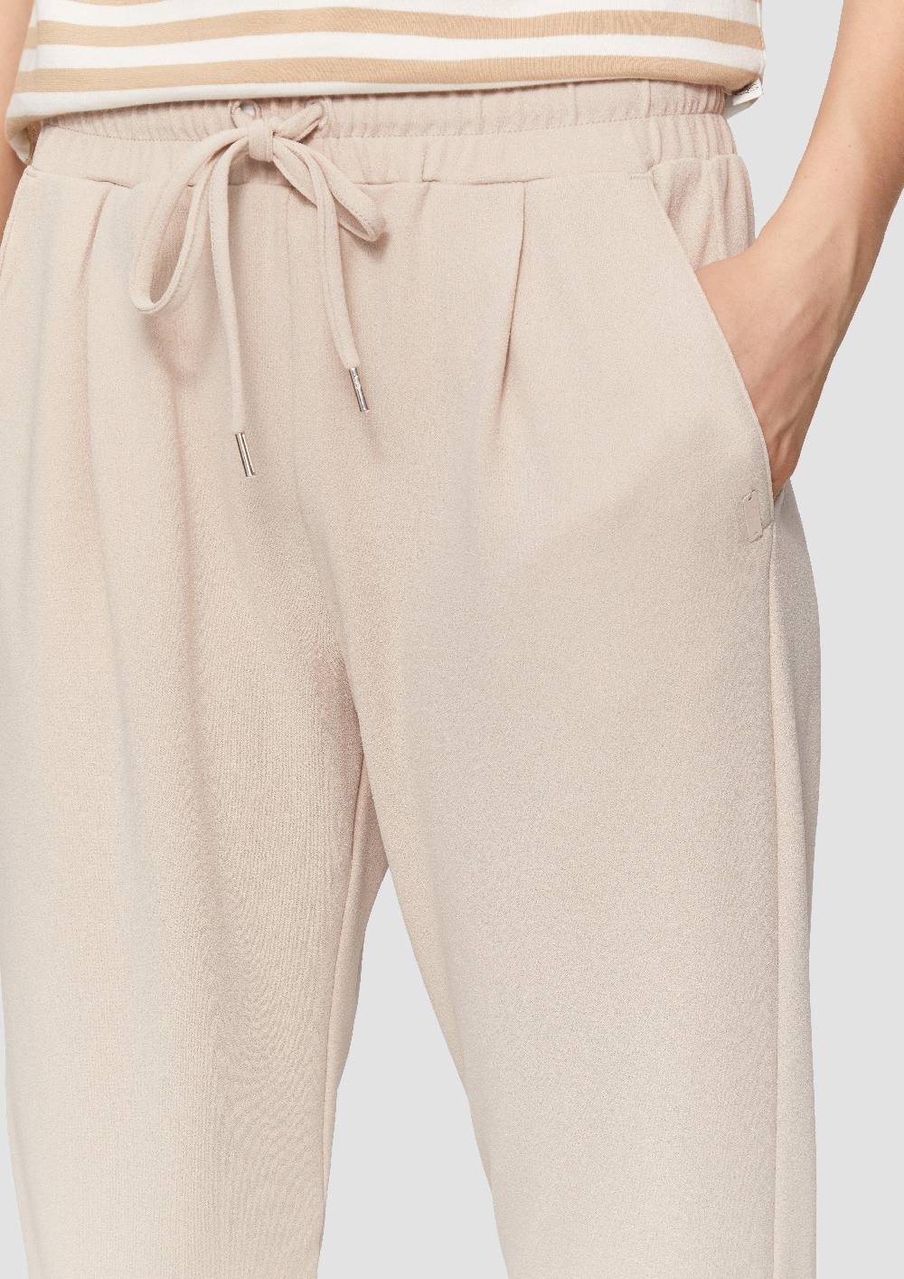 S.Oliver Jogpants aus Interlock-Crêpe Günstig kaufen