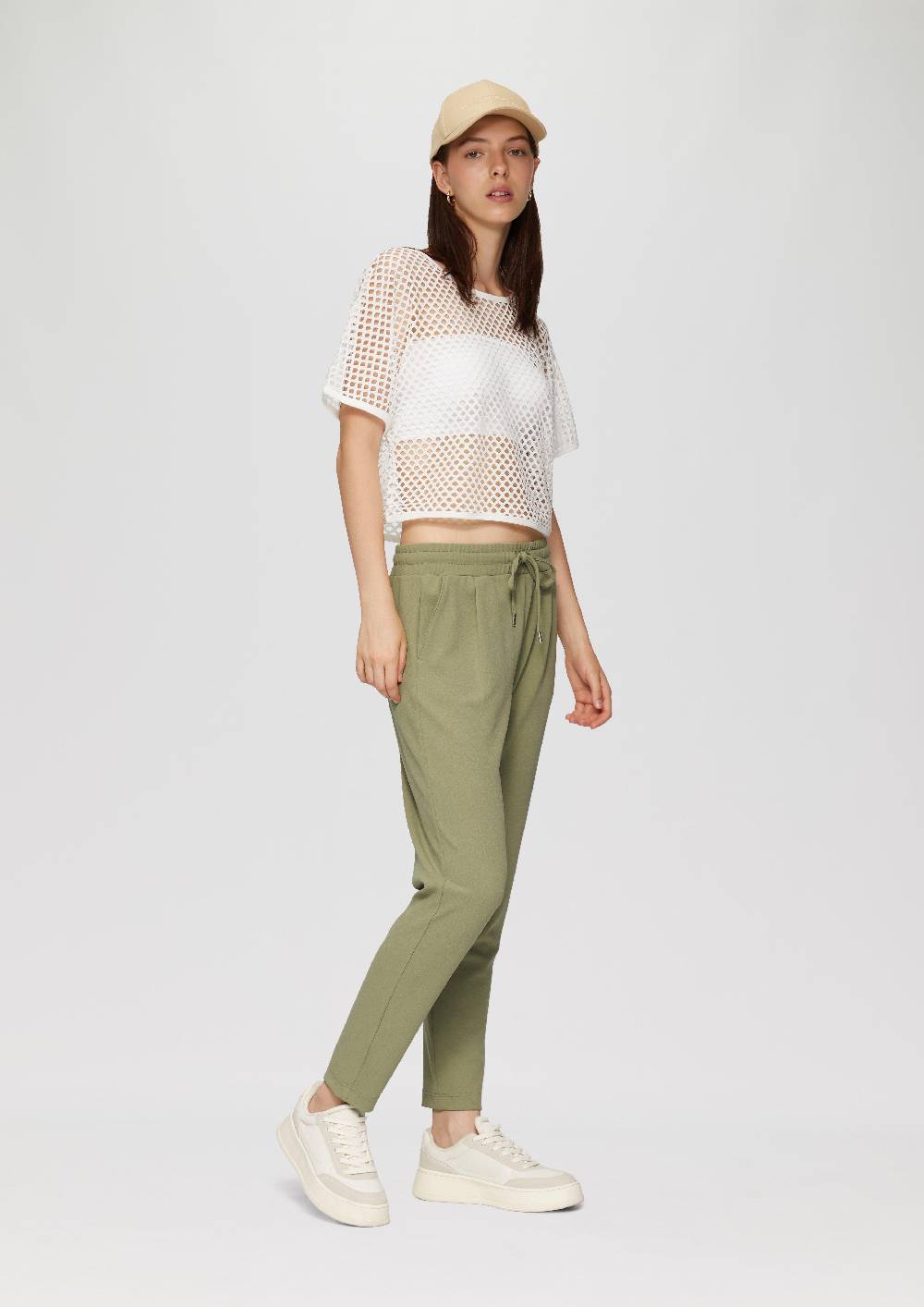 S.Oliver Jogpants aus Interlock-Crêpe Versandkostenfrei
