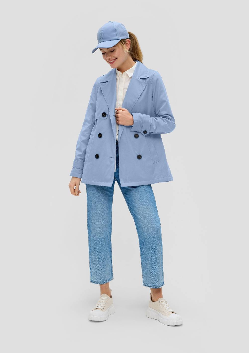 S.Oliver Cabanjacke aus Baumwollmix Online Shopping