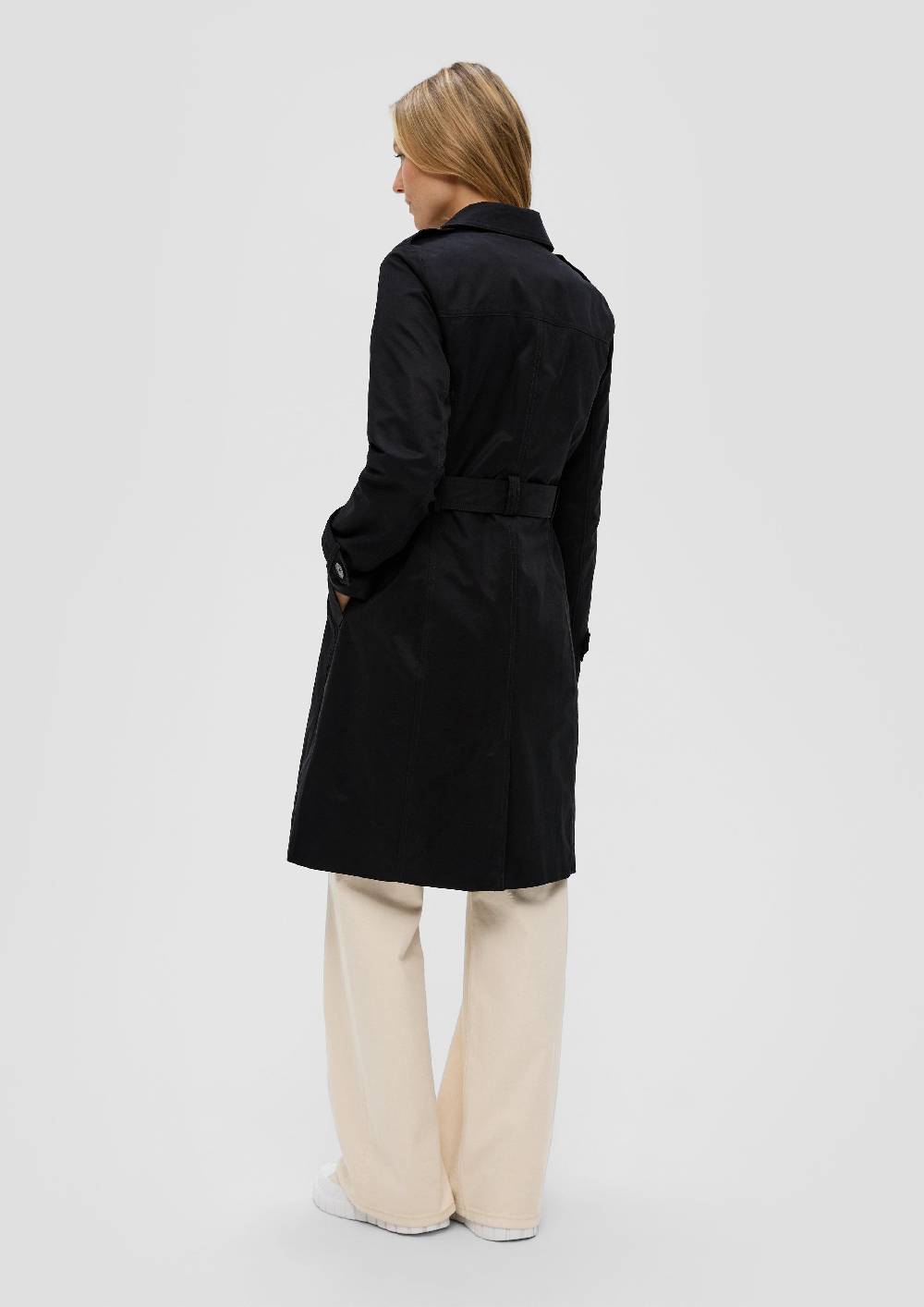 S.Oliver Langer Trench-Coat Preisnachlass