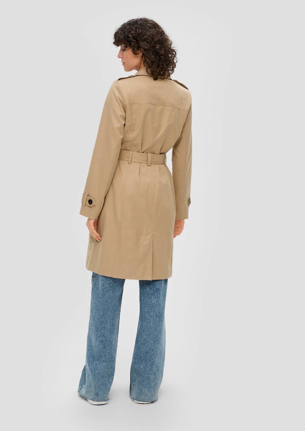 S.Oliver Langer Trench-Coat Saisonschlussverkauf