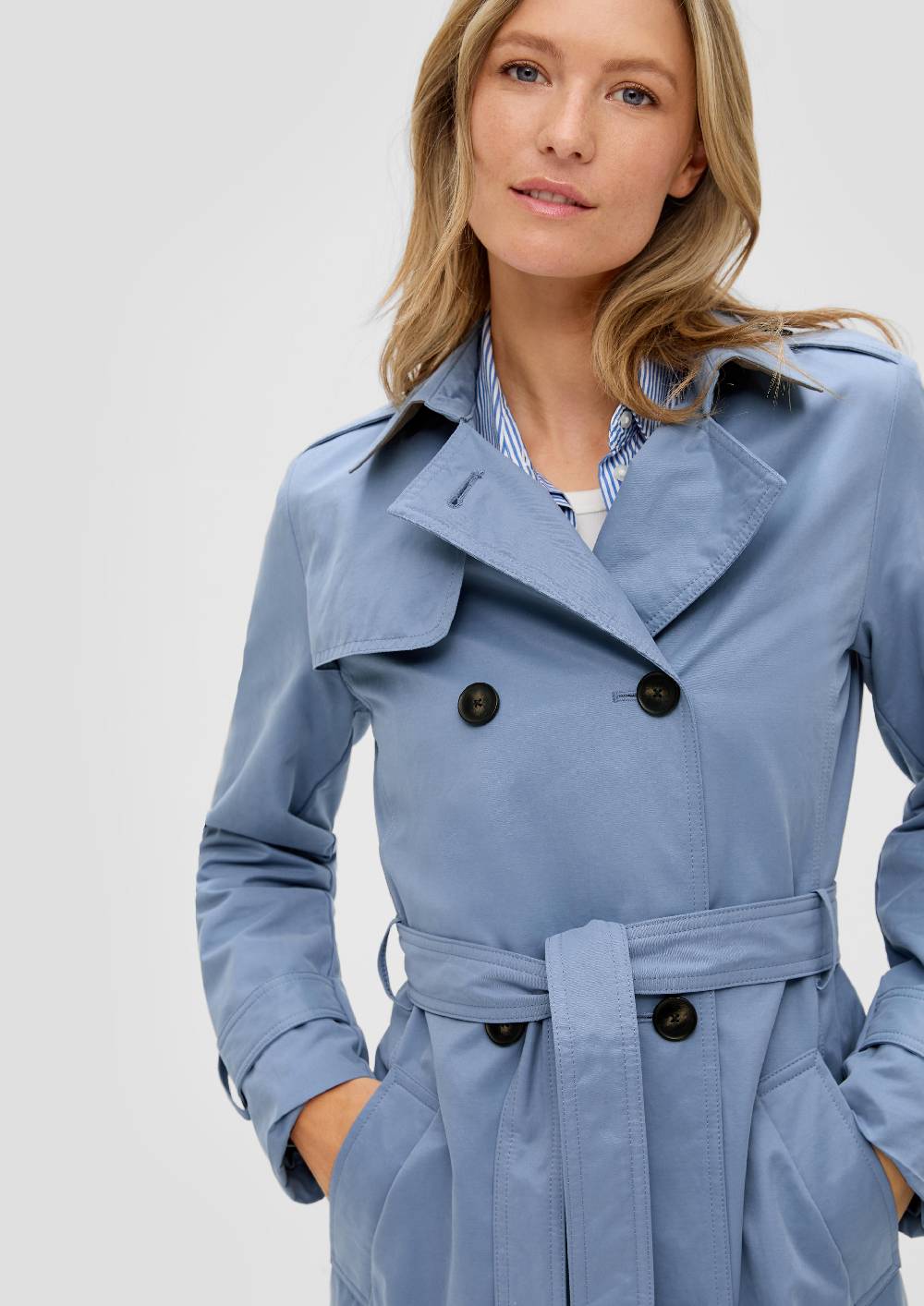 S.Oliver Langer Trench-Coat Black Friday