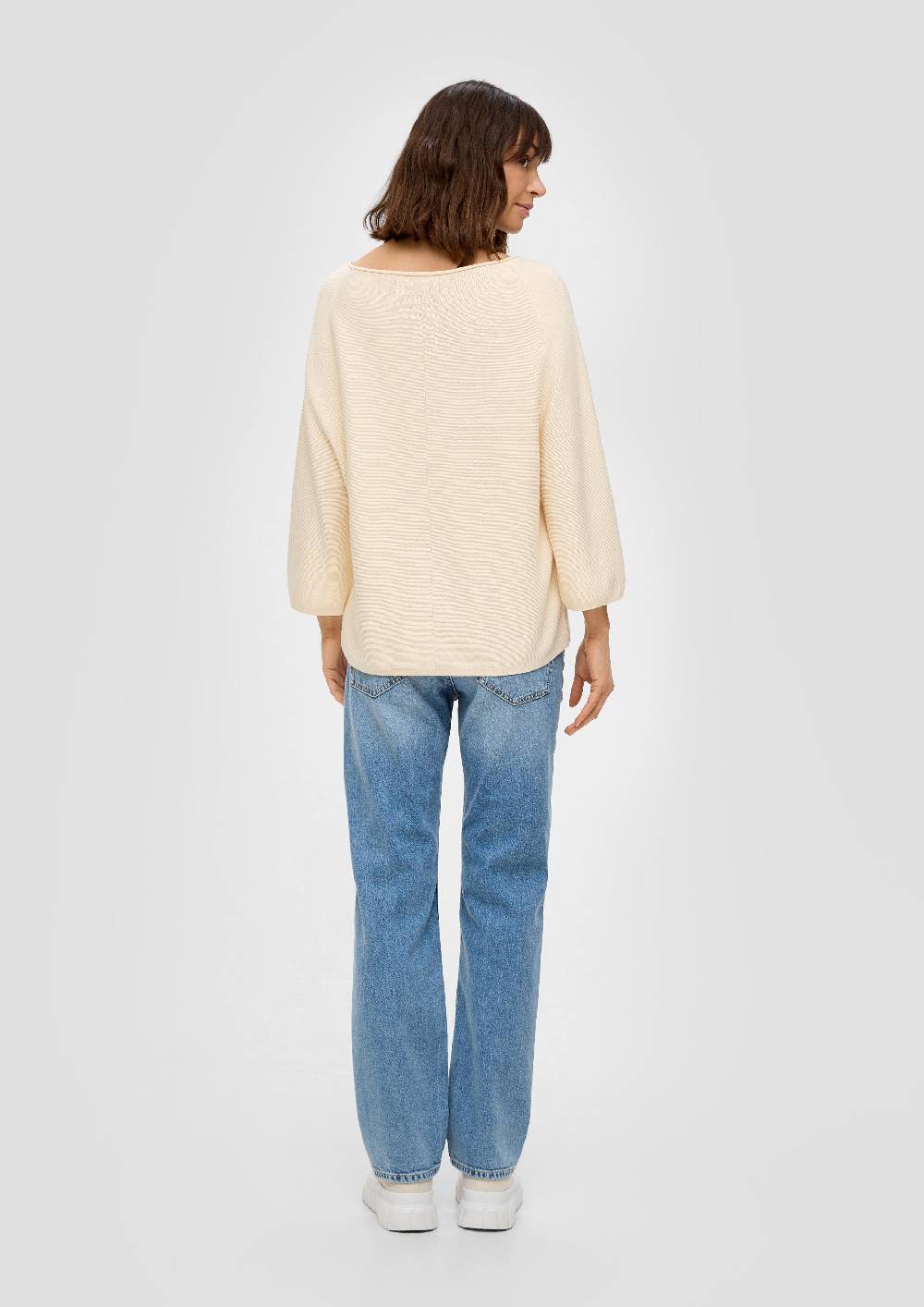 S.Oliver Strickpullover mit weiten Ärmeln Cyber Monday