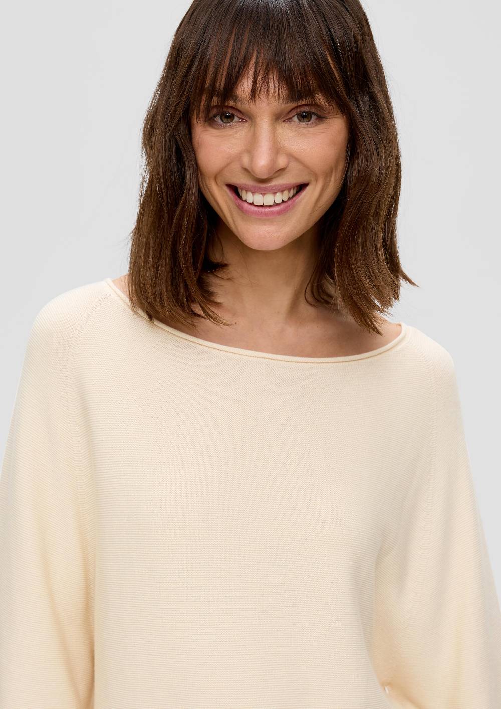 S.Oliver Strickpullover mit weiten Ärmeln Cyber Monday