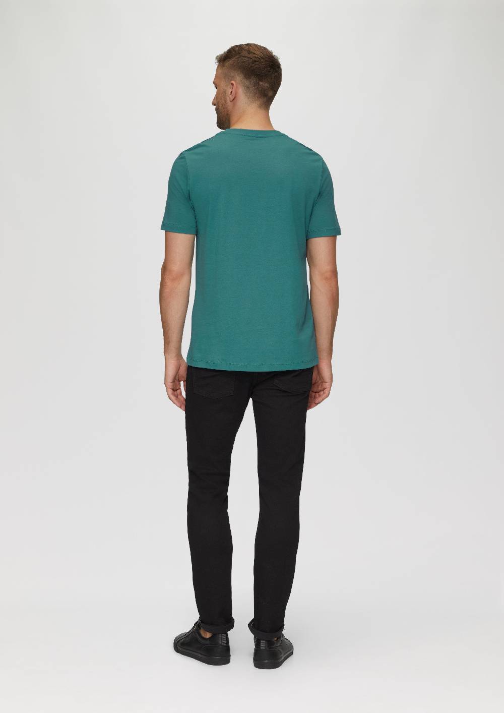 S.Oliver T-Shirt mit Logo-Motiven aus reiner Baumwolle Blitzangebot