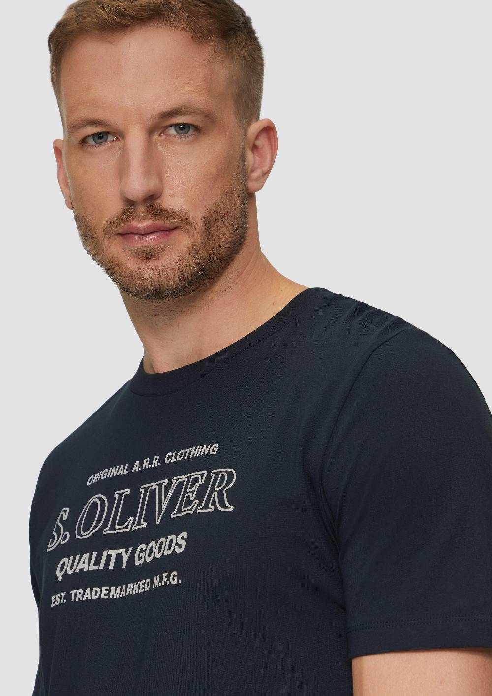S.Oliver T-Shirt mit Logo-Motiven aus reiner Baumwolle Neuheiten