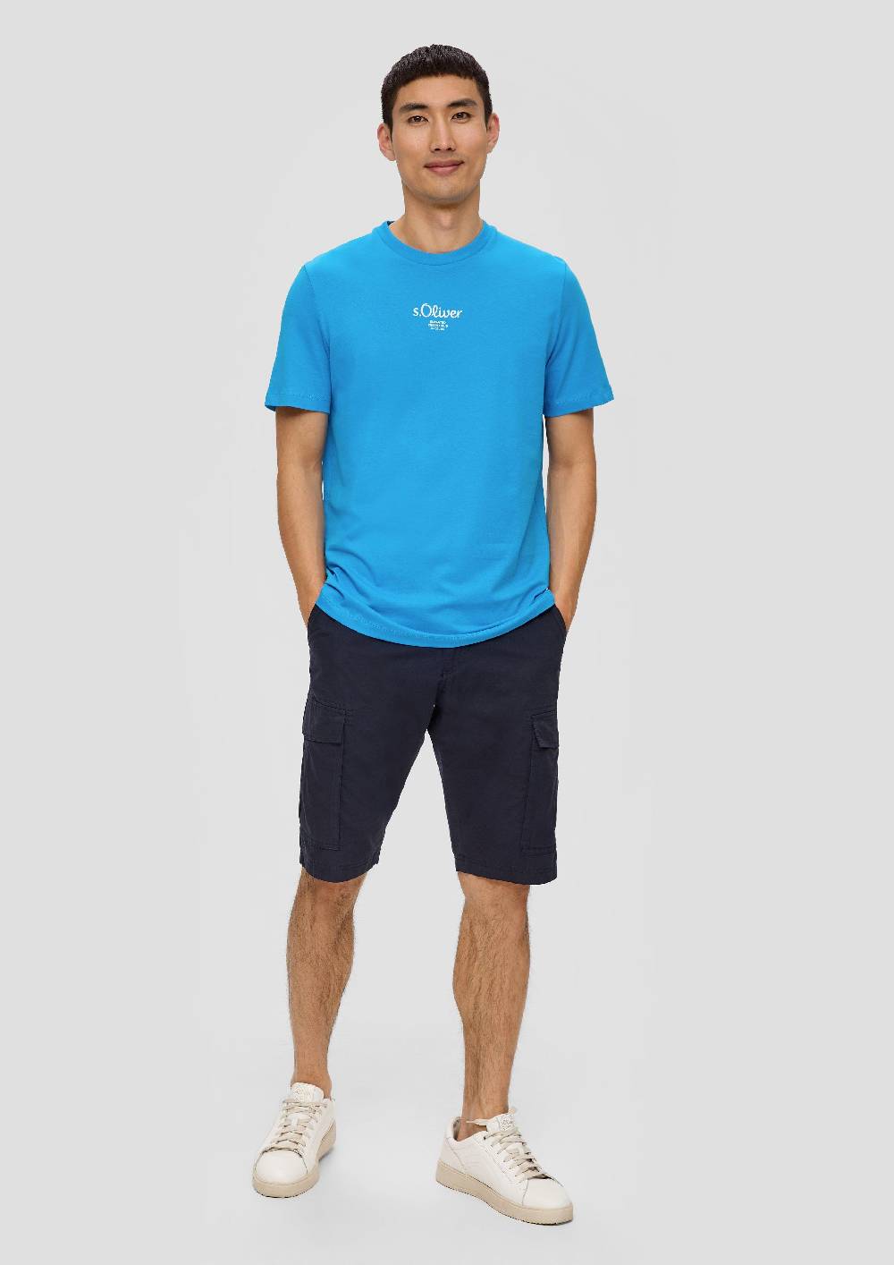 S.Oliver T-Shirt mit Logo-Print Saisonale Angebote