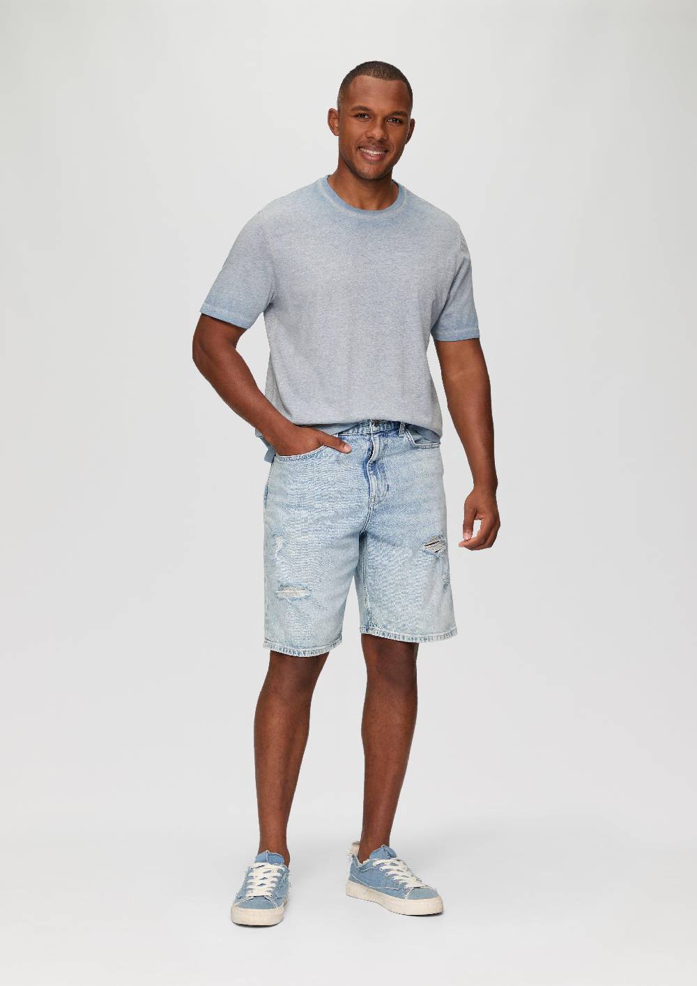 S.Oliver T-Shirt aus Baumwollmix mit Wascheffekt Tägliche Deals