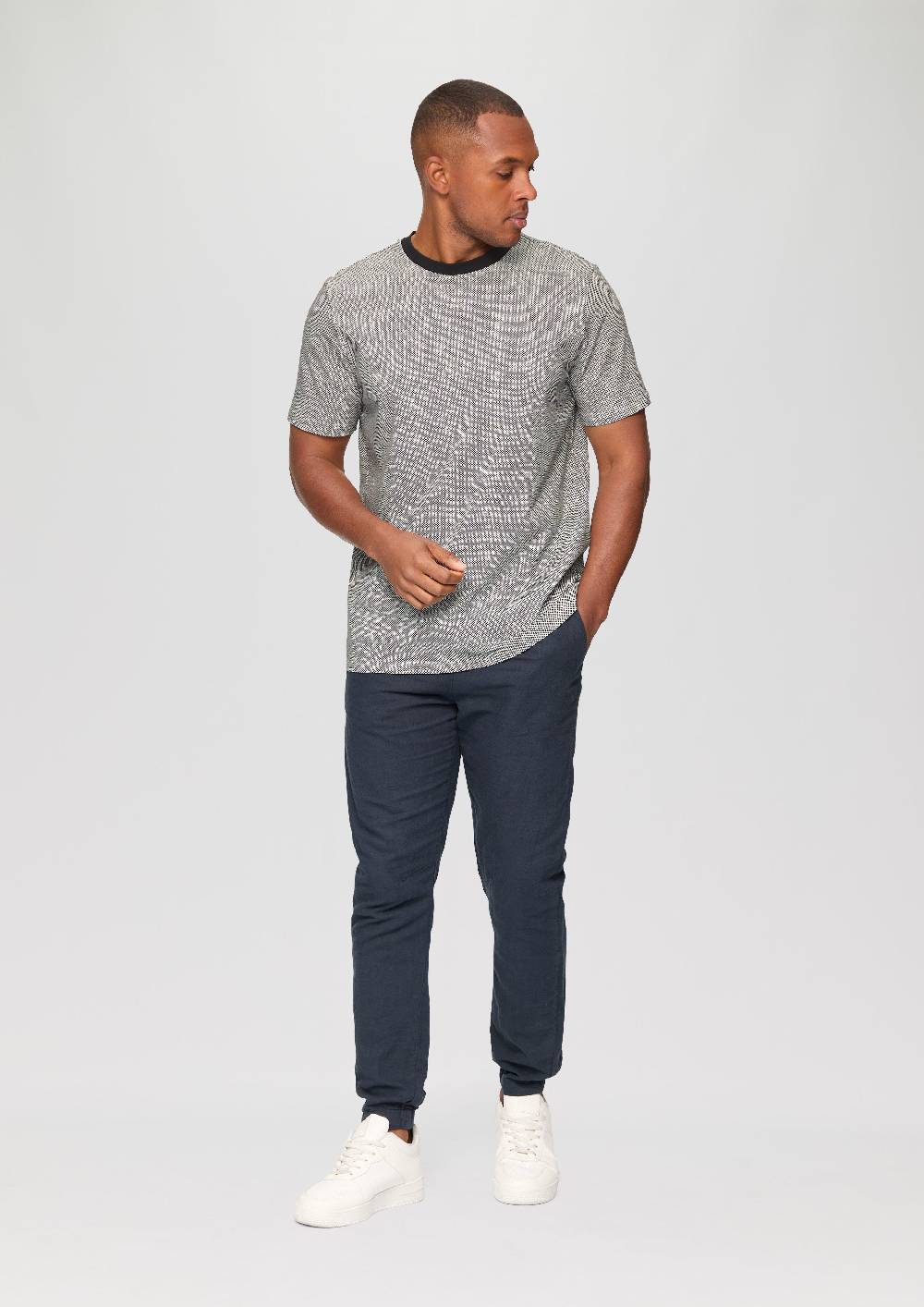 S.Oliver T-Shirt mit All-over-Print VIP-Rabatte