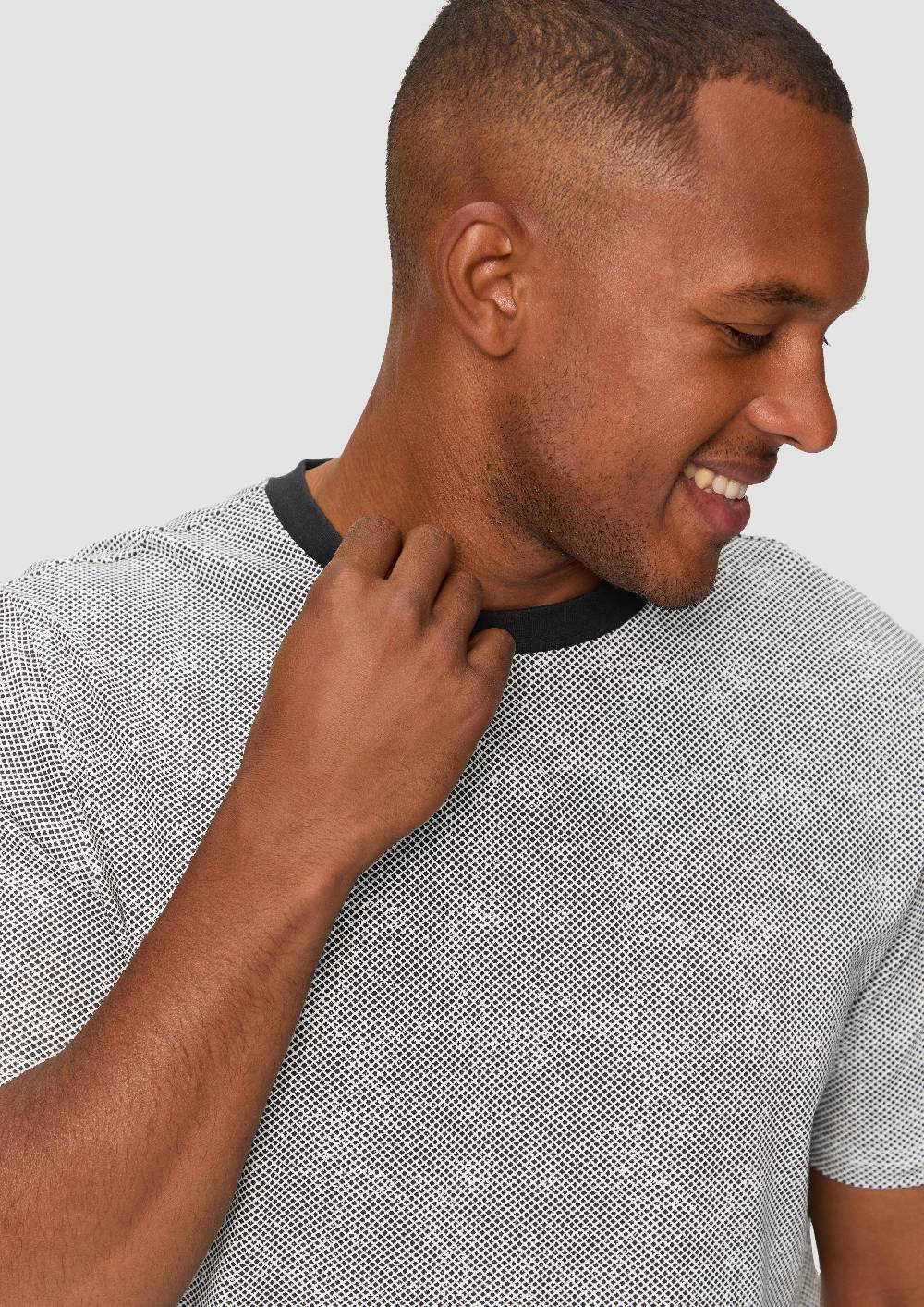 S.Oliver T-Shirt mit All-over-Print VIP-Rabatte