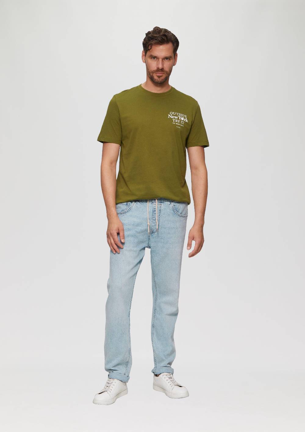 S.Oliver Jeans / Regular Fit / Mid Rise / Tapered Leg / Lyocellmix Super Sparpreis