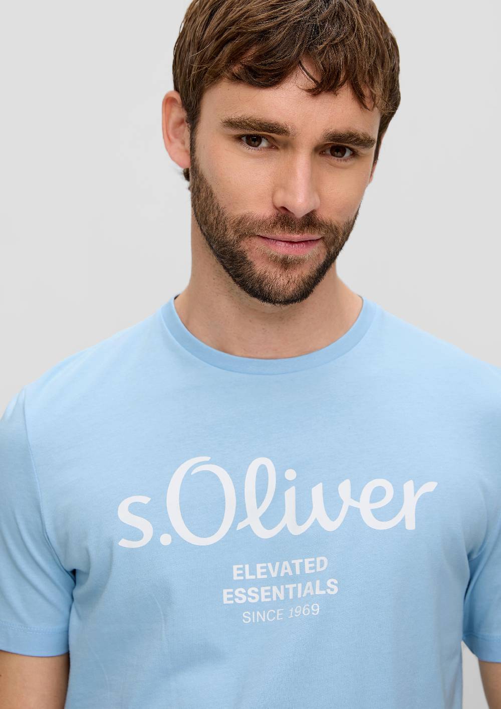S.Oliver T-Shirt aus Baumwolle mit Label-Print Kostenlose Rückgabe