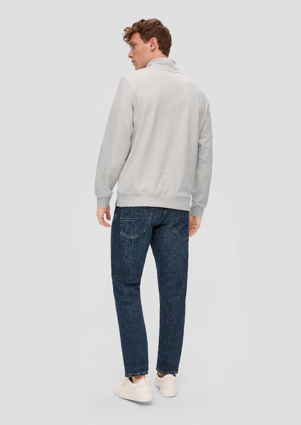 S.Oliver Sweatshirt mit Logo-Print Neueste Stile
