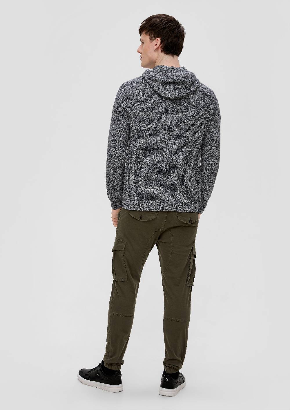 S.Oliver Strickpullover mit Kapuze Letzter Tag