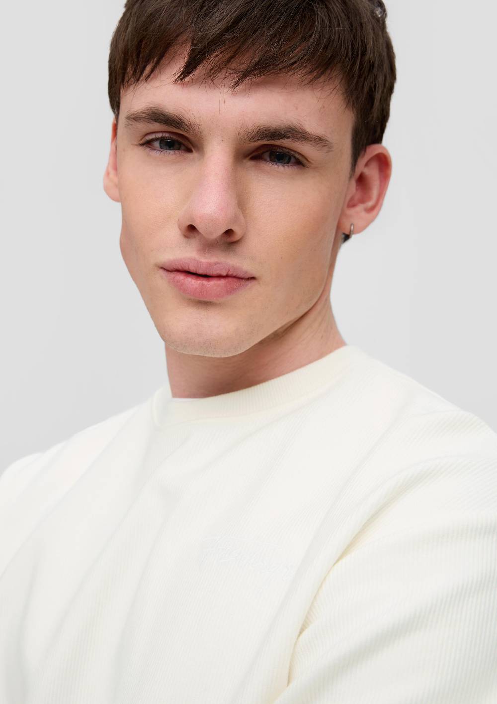 S.Oliver Sweatshirt mit Rippstruktur Bis zu 60% Rabatt