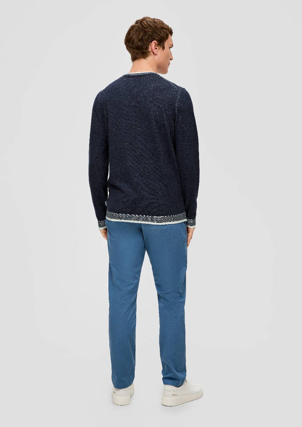 S.Oliver Strickpullover in melierter Optik Nur für heute