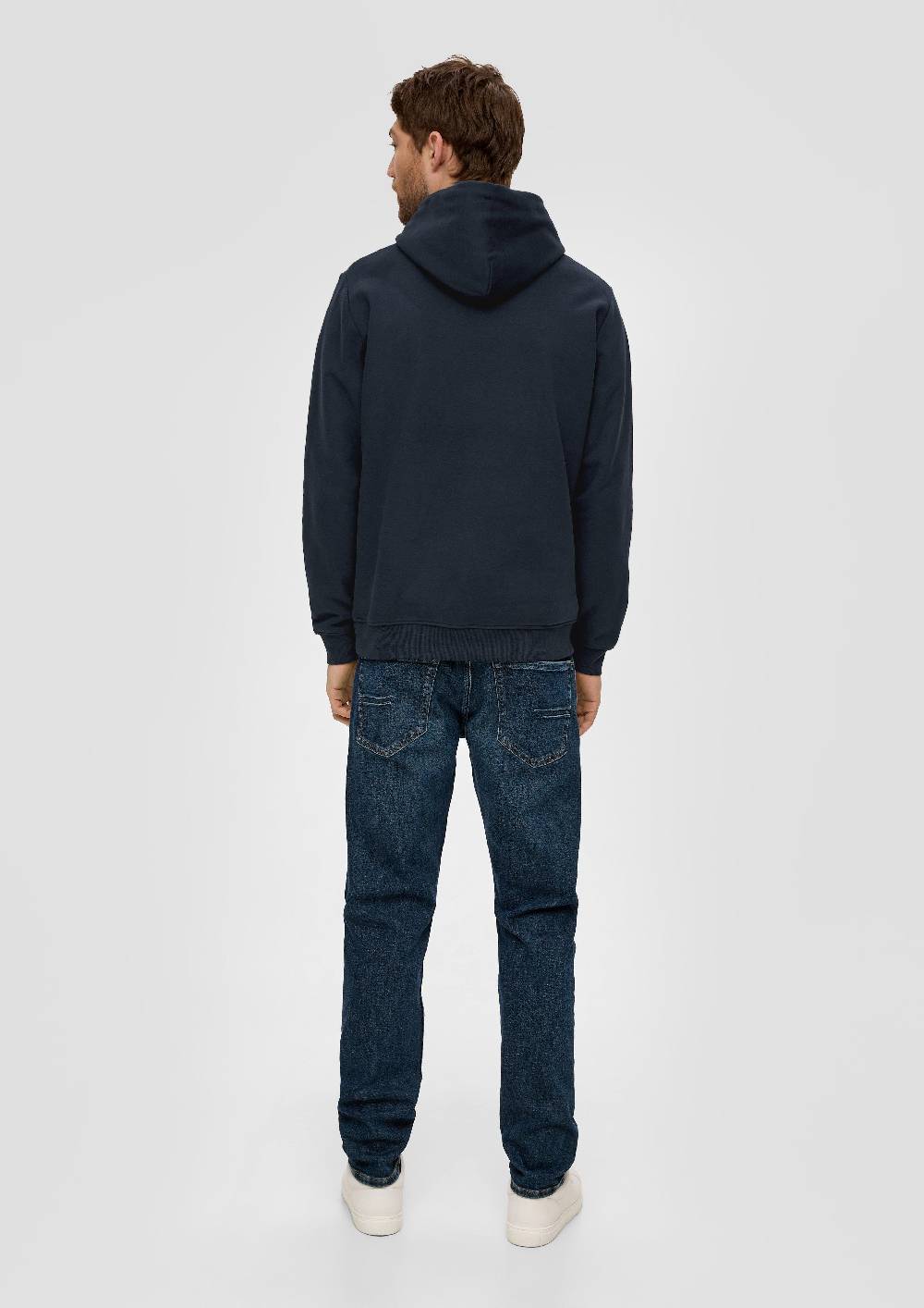 S.Oliver Kapuzensweater mit Labelprint Discount Store für neue Produkte